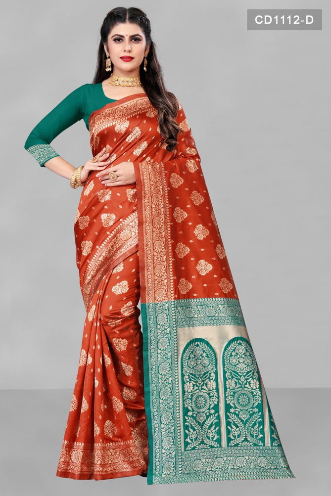 Soft Lichi 1112 New Exclusive Wear Jacquard Designer Saree Collection